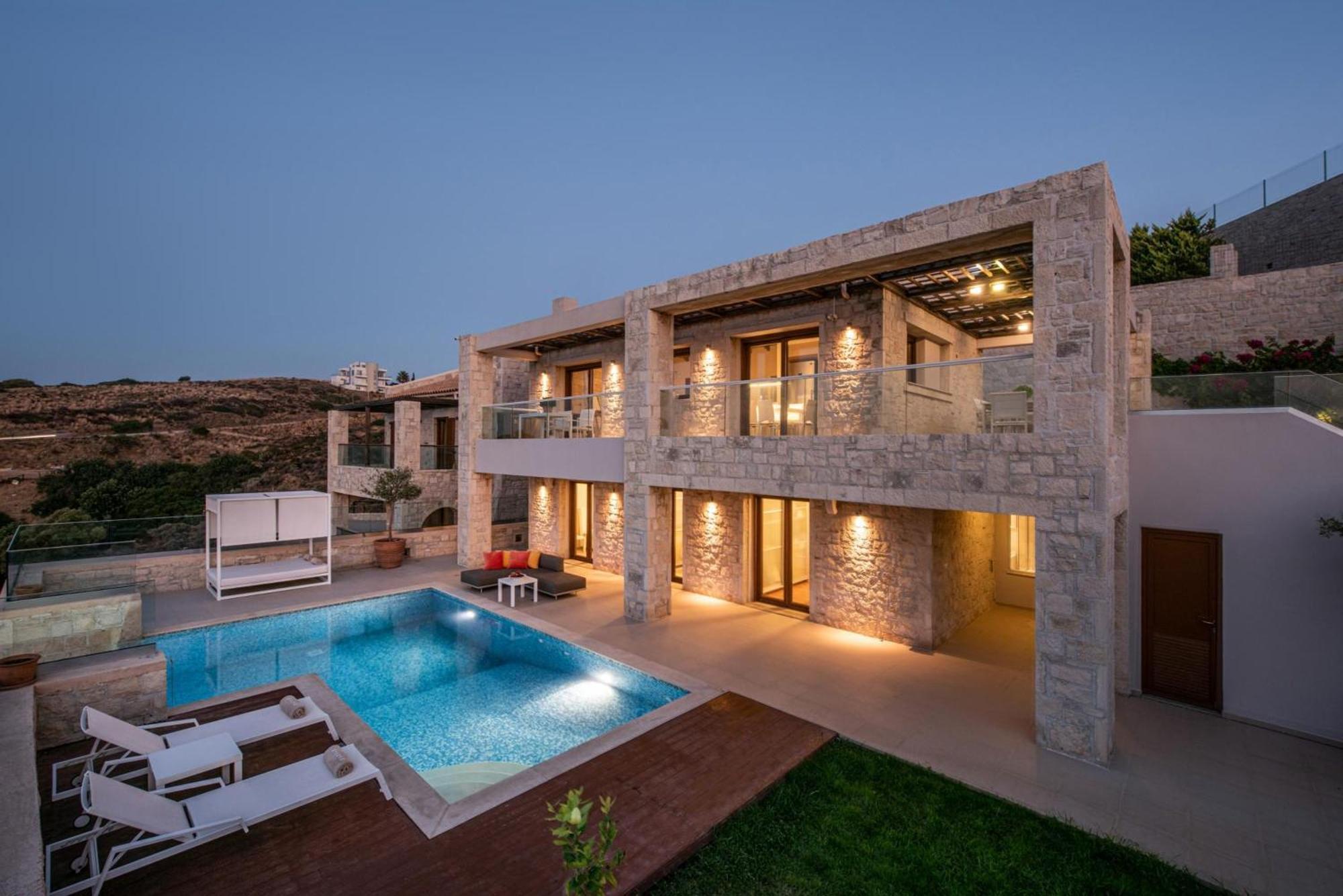 Vila Omega House In Crete Ligaria  Exteriér fotografie